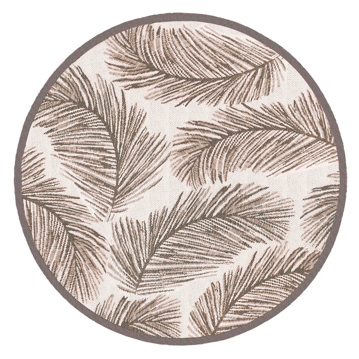 Liora Manne Malibu Palm Indoor Outdoor Area Rug Neutral