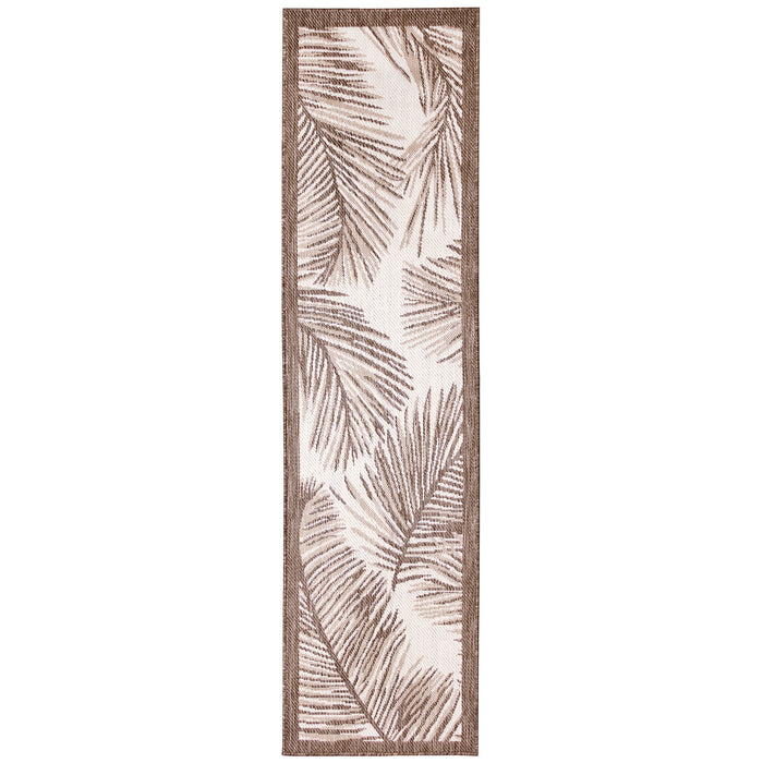 Liora Manne Malibu Palm Indoor Outdoor Area Rug Neutral