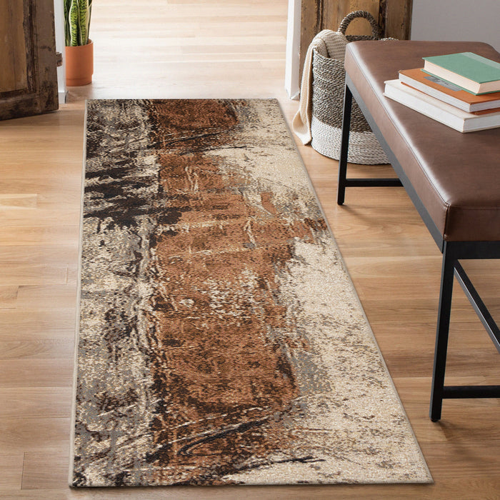 Liora Manne Marina Moderne Indoor Outdoor Area Rug Bronze