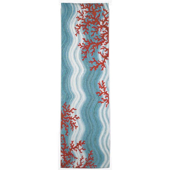 Liora Manne Visions IV Coral Reef Indoor Outdoor Area Rug Water