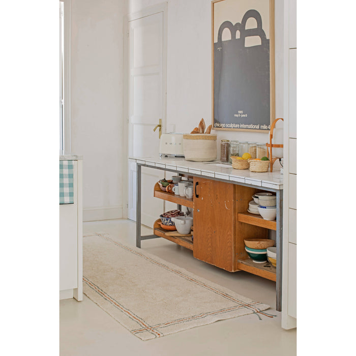 Little Chefs Cuisine Natural Washable Rug - Rugs by Roo