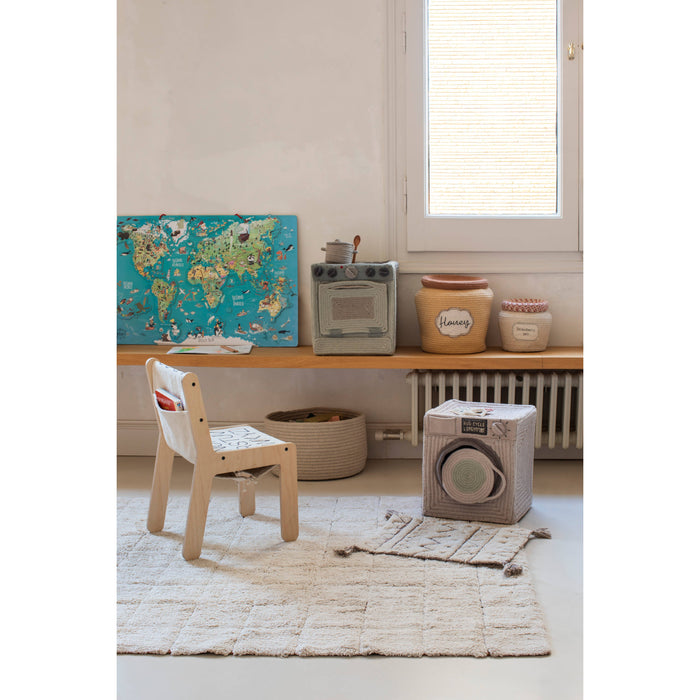 Little Chefs Mosaic Washable Rug - Rugs by Roo