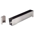 Long Loaf Mold with Removable Ends,and Non Stick Liner 
11.8 x1.6 x 2.2 inch-  Stainless Steel