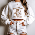 Mama makes the Dough Funny Women's Graphic Sweatshirt