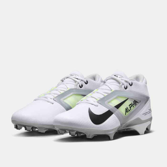Front view of the Men's Nike Alpha Menace 4 Pro Football Cleats.
