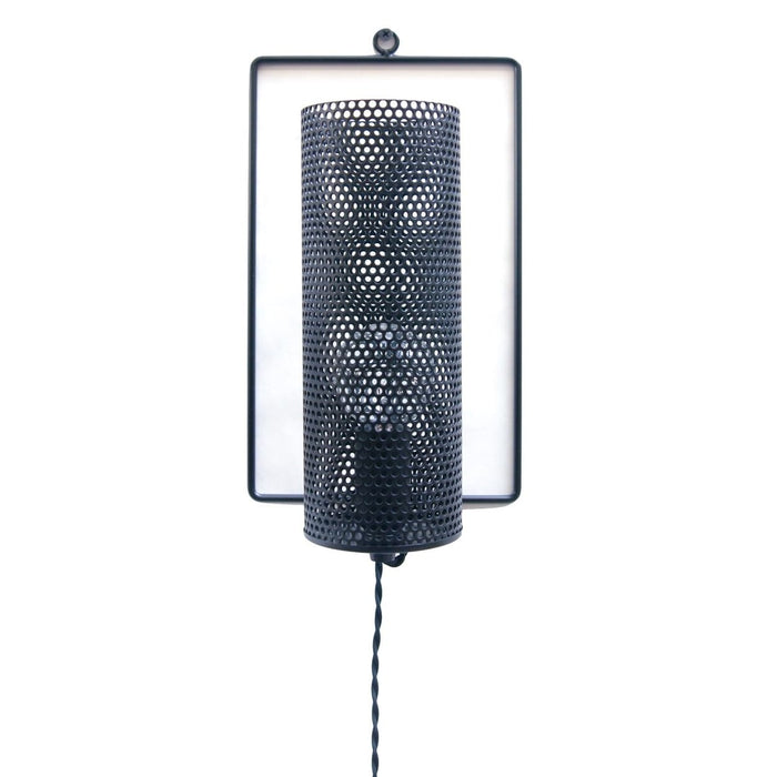 Metal Rectangle Black Wall Light - Lighting_Wall