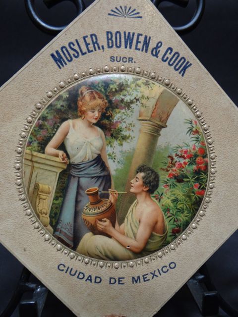 Mexican Calendar Chromo by Mosler, Bowen & Cook