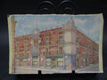 Mexican Calendar Chromo: Store Exterior View