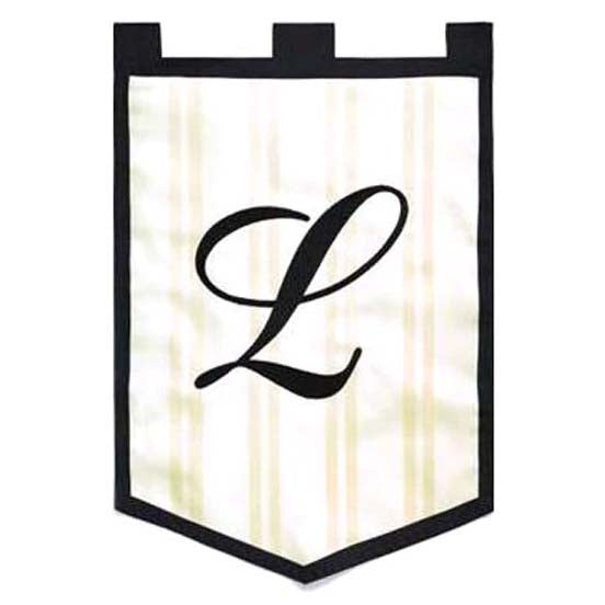 Monogram Garden Flag L