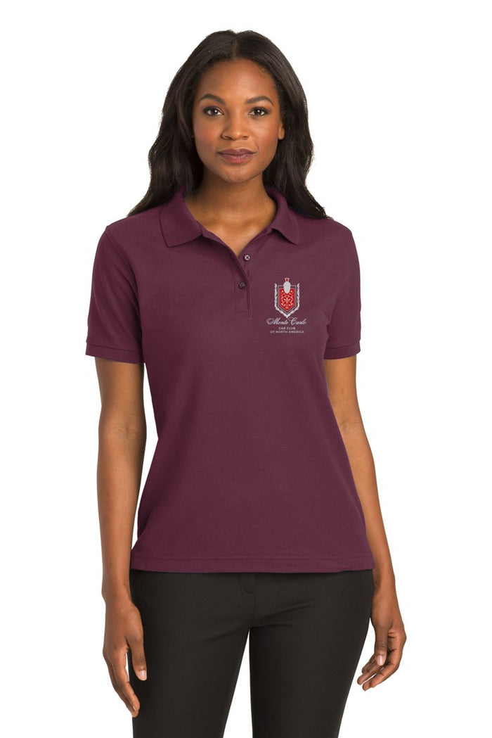MONTE CARLO CLUB Ladies Cotton Blend polo