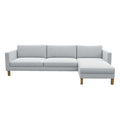 Morabo 4 Seat Sofa with Chaise Cover 280cm (111"), chaise on the left when sit on the sofa - LindaKale