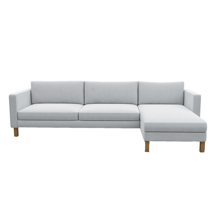 Morabo 4 Seat Sofa with Chaise Cover 280cm (111"), chaise on the left when sit on the sofa - LindaKale