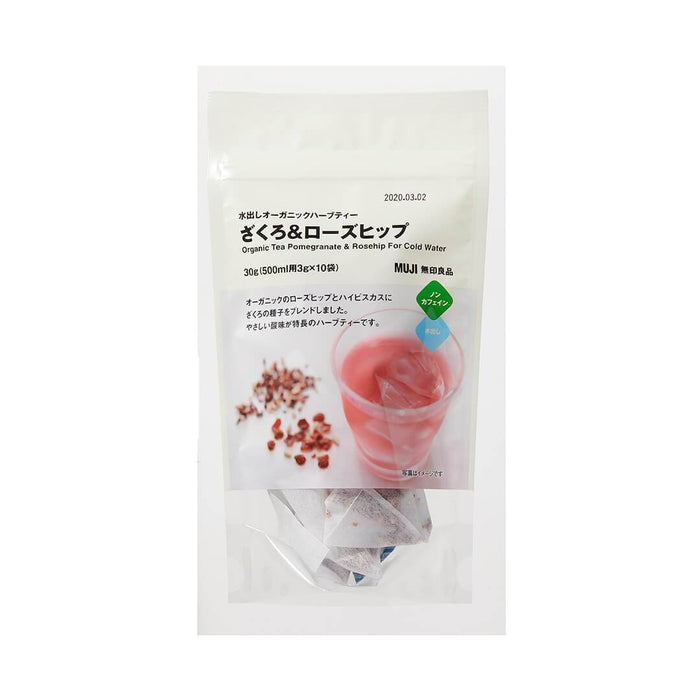 Muji Organic Cold Brew Pomegranate And Rosehip Tea Food & Drinks Sugoi Mart