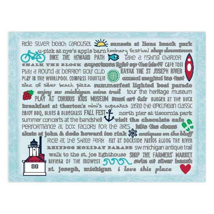 Notecards - Set of 10 St. Joseph Bucket List