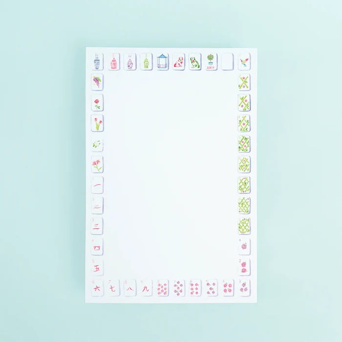 NOTEPAD - MAHJONG TILES