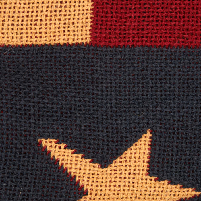 Old Glory Woven Throw - Primitive Star Quilt Shop