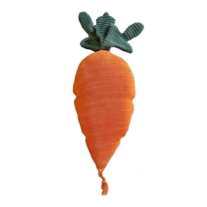 Oli & Carol Cathy the Carrot Knitted Cushion - Rugs by Roo
