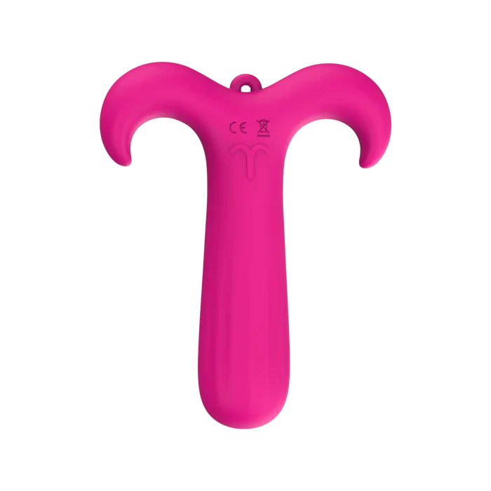 Our Erotic Journey® Zodiac Collection Aries Mini Vibrator - Hot Pink
