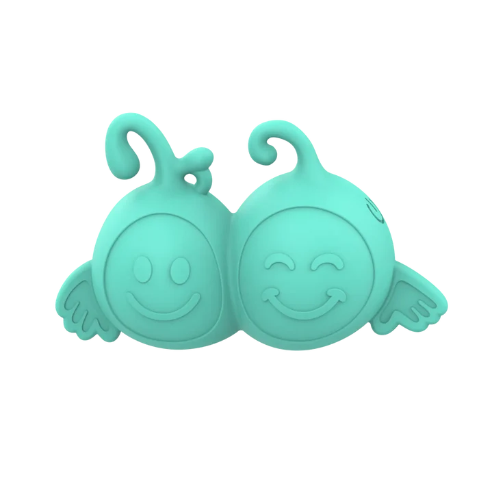 Our Erotic Journey® Zodiac Collection Gemini Mini Vibrator - Aqua