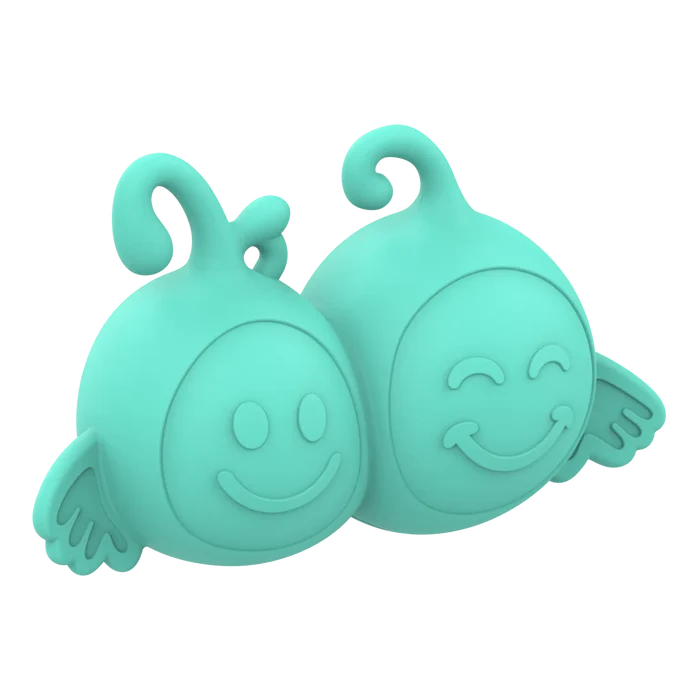 Our Erotic Journey® Zodiac Collection Gemini Mini Vibrator - Aqua