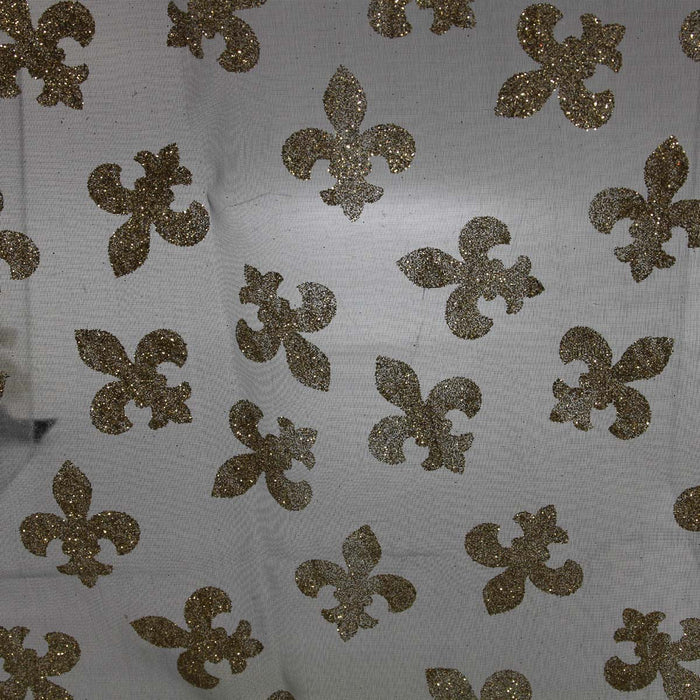 Panel Fleur De Lis Black/Gold
