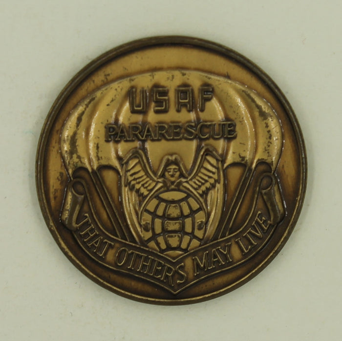 Pararescue/PJ That Others May Live Bronze Air Force Challenge Coin
