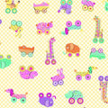 Pillowcase - Baby Animal Toys Yellow Comfy Prints Flannel