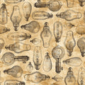 Pillowcase - Full Steam Ahead Digital Lightbulbs Cotton