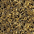 Pillowcase - Full Steam Ahead Digital Nuts and Bolts Cotton