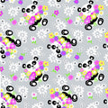 Pillowcase - Panda Grey Comfy Flannel