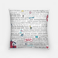 Pillowcase 18 Inch - Mackinac Island Bucket List