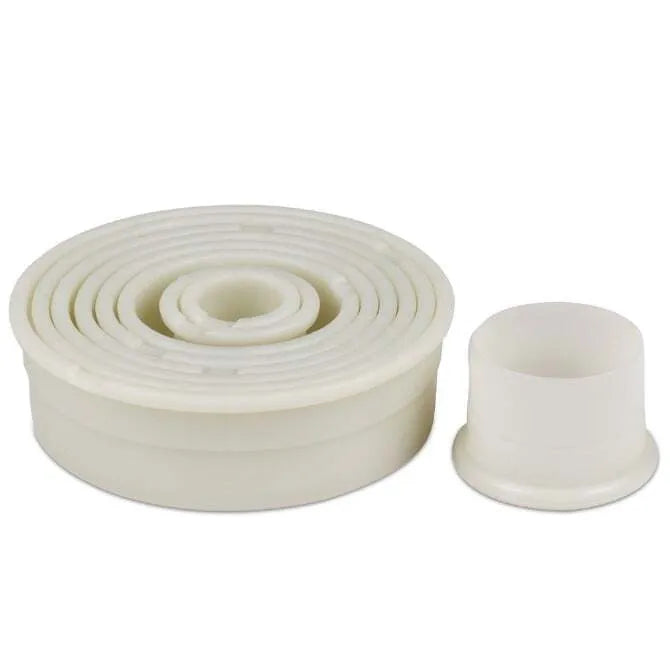 Plain Round Cutter Set - 9 Piece