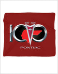 Pontiac 100th Anniversary Fleece Blanket