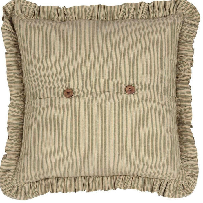 Prairie Winds Patchwork Pillow 18" Filled - Primitive Star Quilt Shop