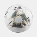 Front view of the Nike Premier League Academy Soccer Ball.