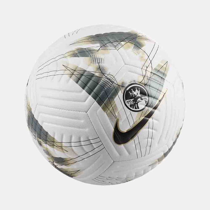 Side view of the Nike Premier League Academy Soccer Ball.