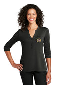 PROFESSIONAL CAR SOCIETY Ladies Henley Shirt