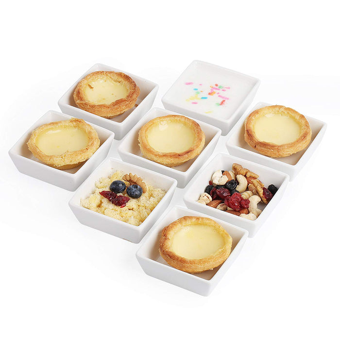 Ramekins 4 oz Square, Set of 8