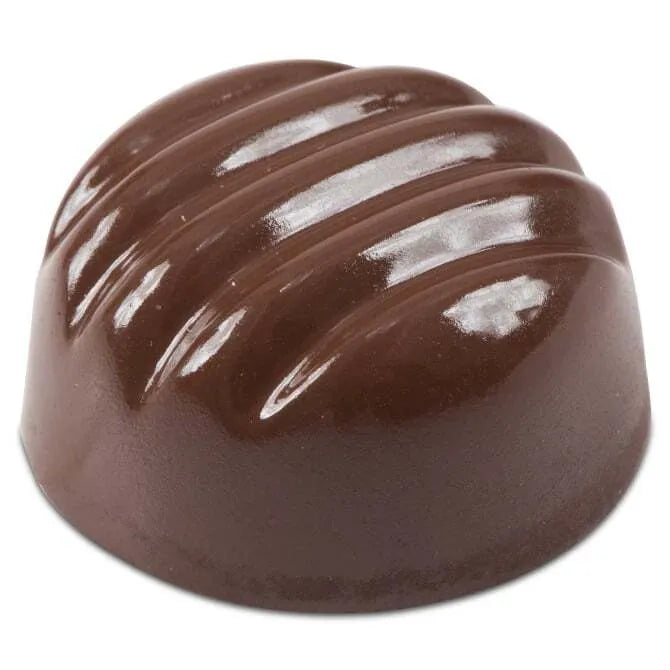 Ridged Dome Chocolate Mold - 40 Forms