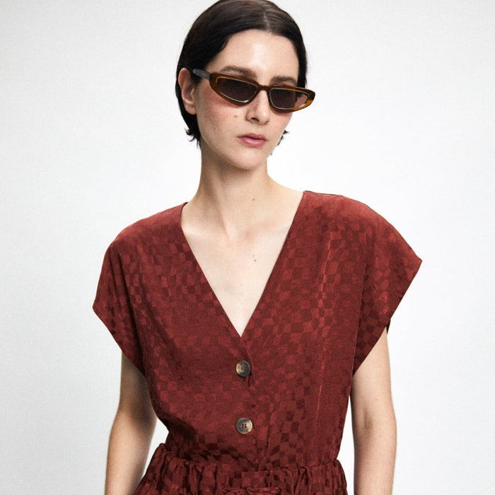 Rita Row Marte Top in Rust