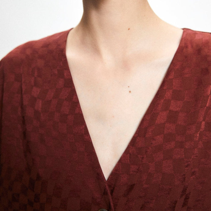 Rita Row Marte Top in Rust