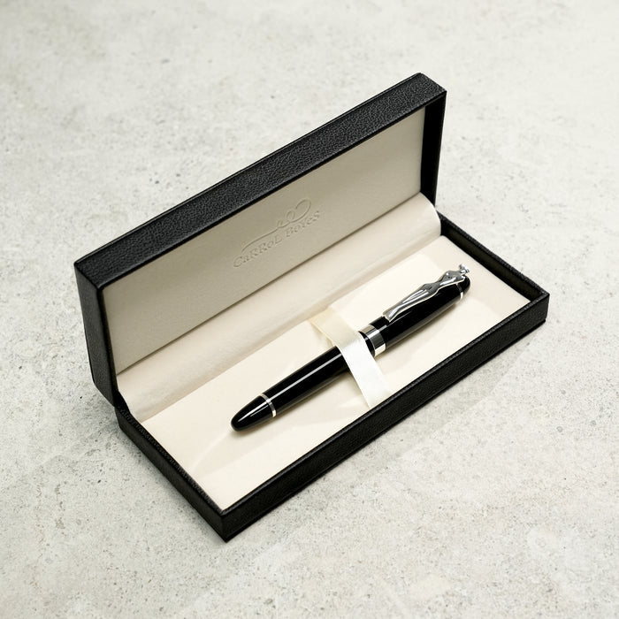 Rollerball Pen - Woman - Silver - Black