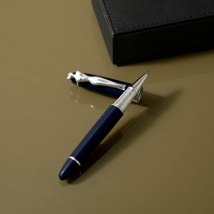 Rollerball Pen - Woman - Silver - Navy