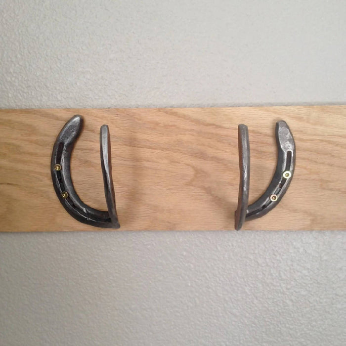 Rustic Half Horseshoe Hooks and Hangers