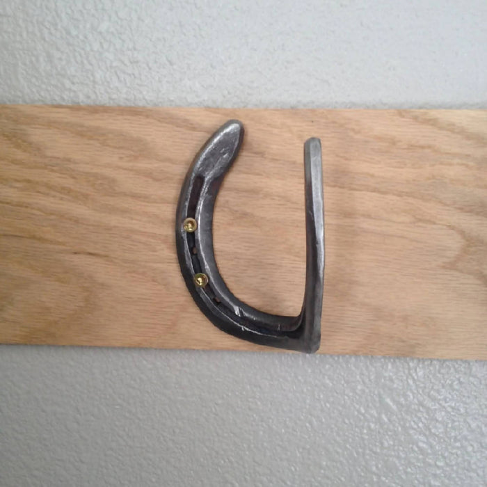 Rustic Half Horseshoe Hooks and Hangers