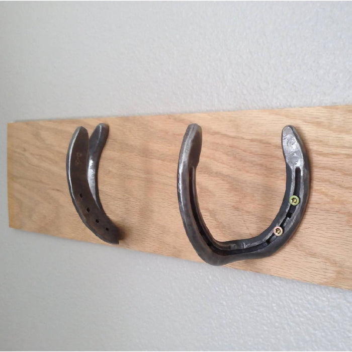 Rustic Half Horseshoe Hooks and Hangers