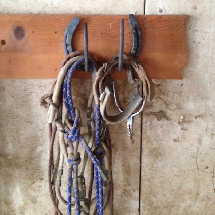 Rustic Half Horseshoe Hooks and Hangers