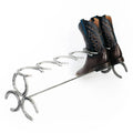 Rustic Horseshoe Boot Rack -  1, 2, 3, or 4 pairs