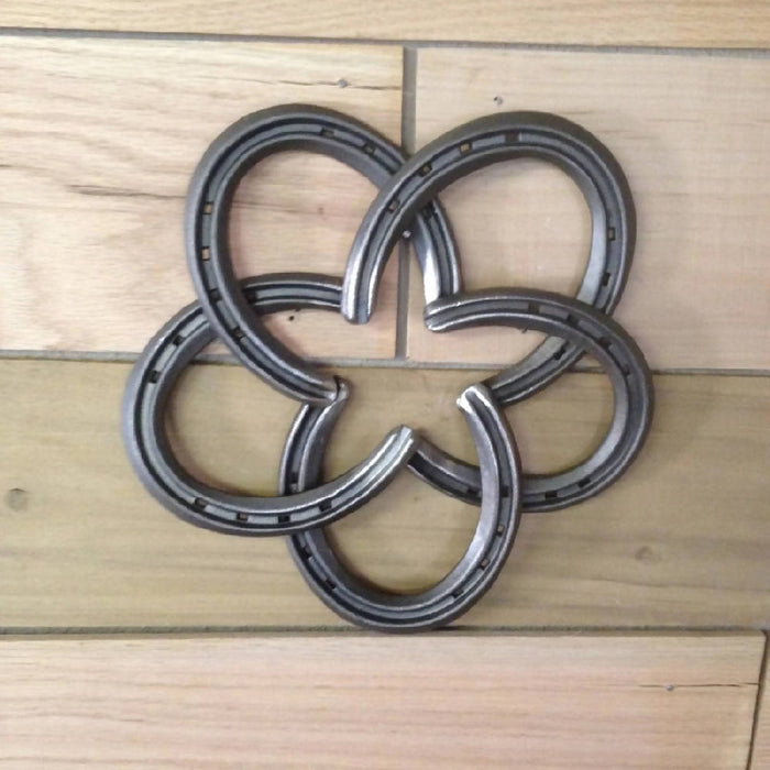 Rustic Horseshoe Star