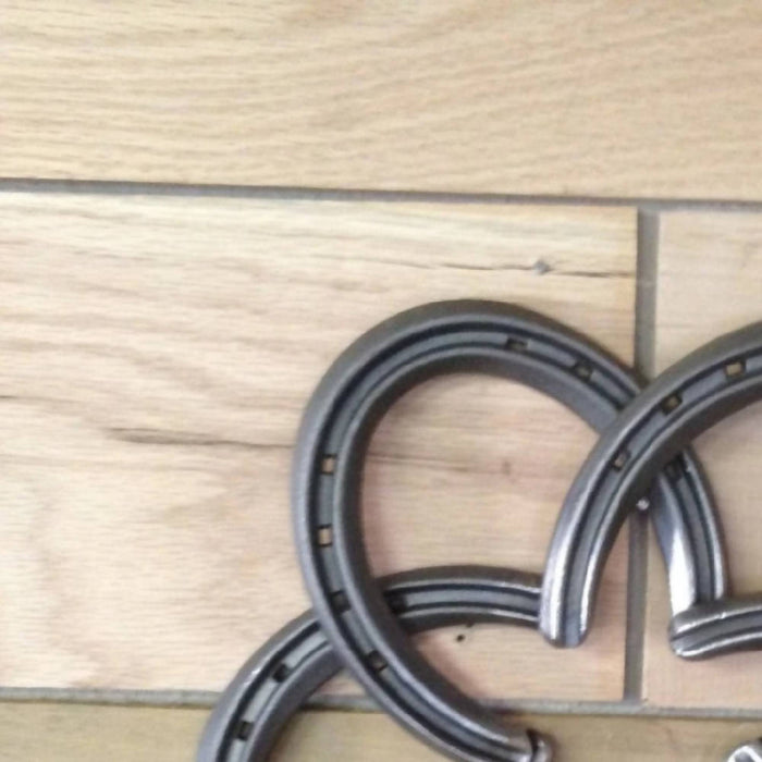 Rustic Horseshoe Star